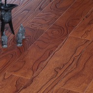 多层实木地板 榆木浮雕8802